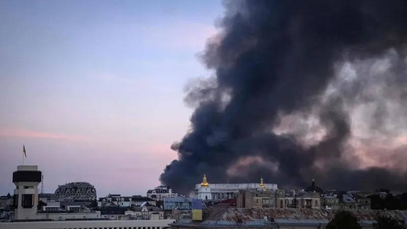Kyiv Under Fire Again As Russia Renews Assaults; Ukrainian Drones Hit Saratov