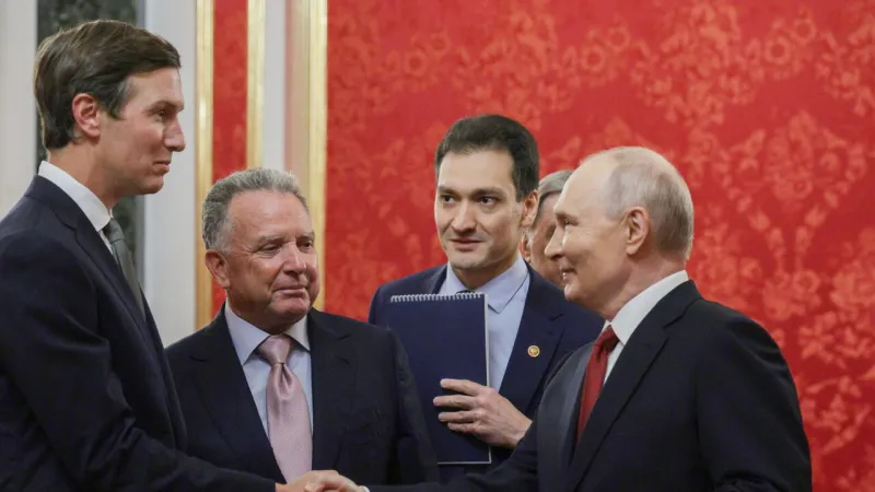 Witkoff, Kushner Land in Kyiv Amidst Fragile 72-Hour Truce