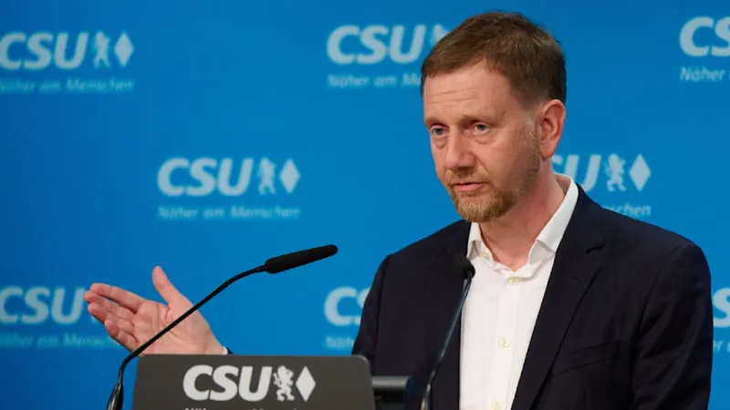 Saxony Premier Slams Germany's Ukraine Support As "Huge Mistake"