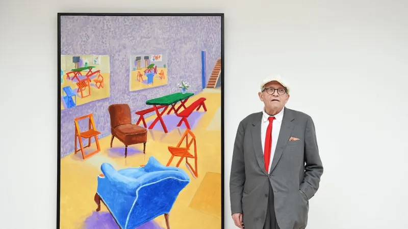 Art World Mourns David Hockney, British Master Dies at 88