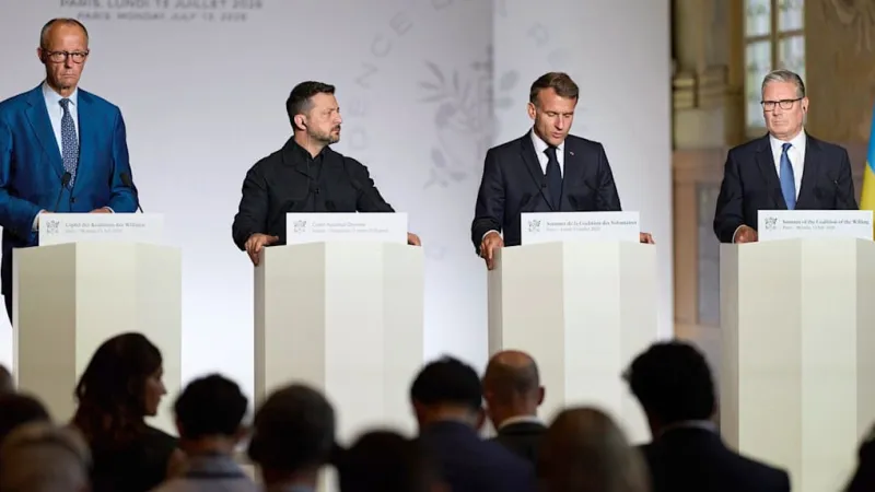 Europe's Ukraine Support Faces Critical Months, Macron and Starmer Urge Unity