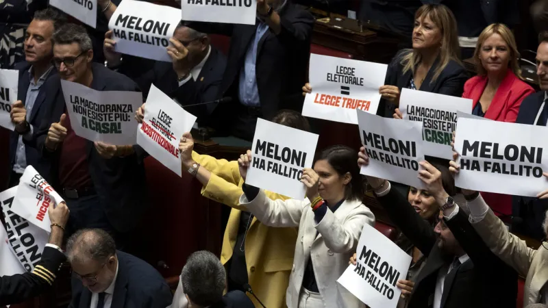 Italy's Divisive Electoral Law Advances to Senate Amidst Opposition Outcry