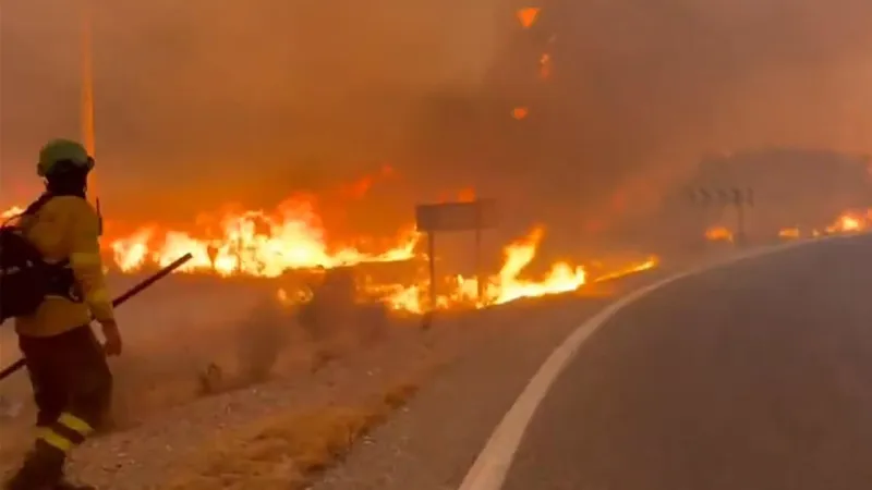 Andalusia Wildfire Claims 12 Lives, Dozens Missing Amid Escape Chaos