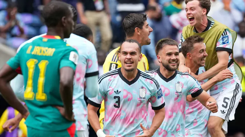 Belgium Achieves Stunning World Cup Comeback Against Senegal in Extra Time