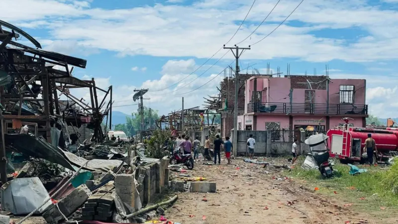 Myanmar Explosion Kills 50, Injures 70 in Rebel-Held Area
