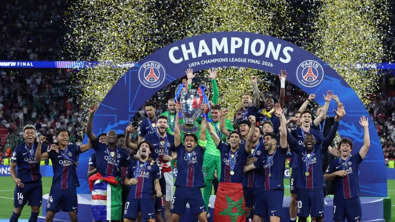 PSG Secures Second Consecutive Champions League Title, Arsenal Falls in Shootout