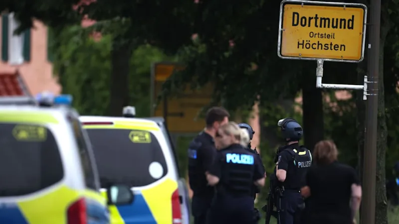 Dortmund Officer Shot: Special Forces Confront Barricaded Suspect