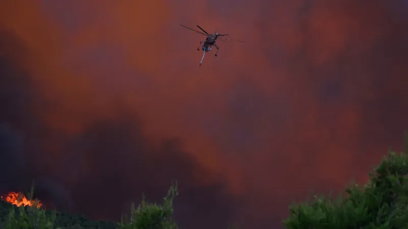 Deadly Mid-Air Collision Claims Two Pilots in Greek Wildfire Battle