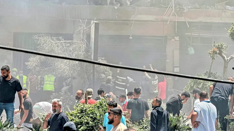 Israel Strikes Hezbollah in Beirut Suburbs Amid Ceasefire Violations