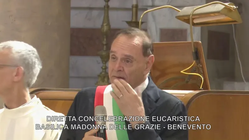 Benevento Mayor's Illness Revelation Shocks Faithful During Celebration