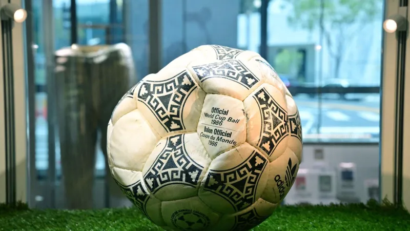 Maradona's Hand of God Ball Poised for Landmark $10 Million US Auction