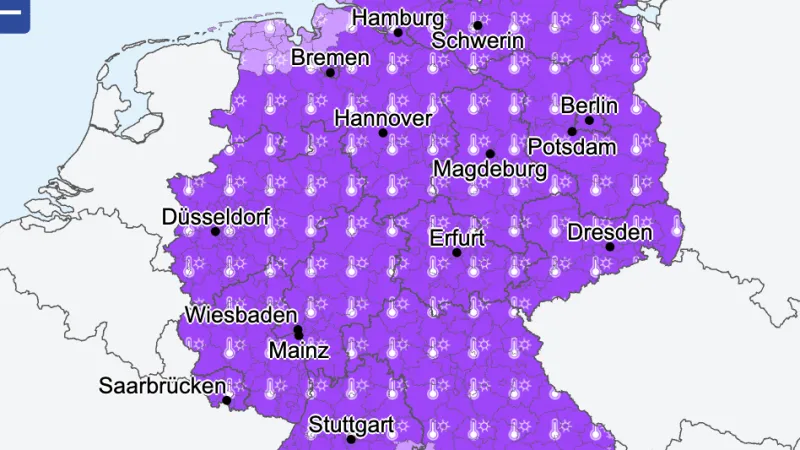 Historic German Heat Record Poised to Fall Amidst Severe Storm Threat