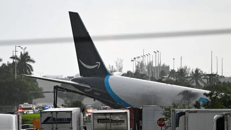 Five Dead As Cargo Boeing 767 Overruns Miami Runway, Explodes