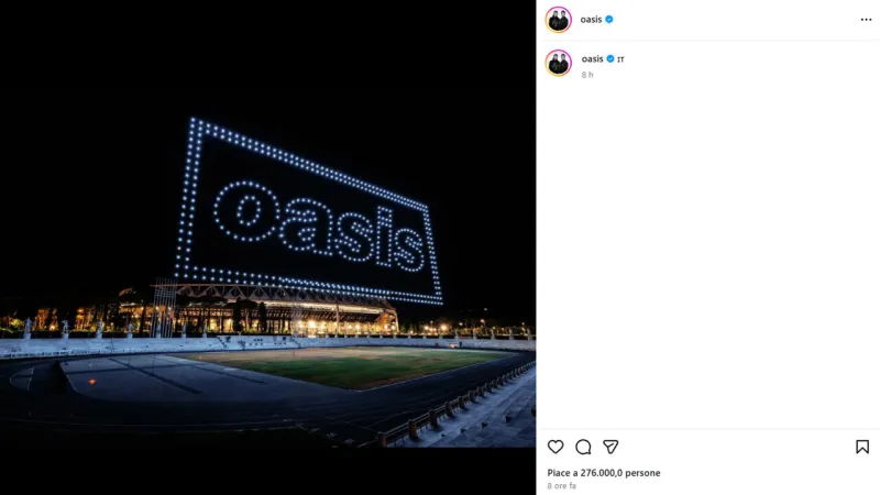 Oasis Confirms Rome Return: Stadio Olimpico Hosts 2027 Summer Gigs