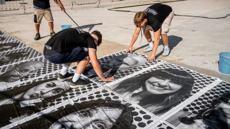 LAquila Rises: JR's "Inside Out" Installation Unveils City's Soul