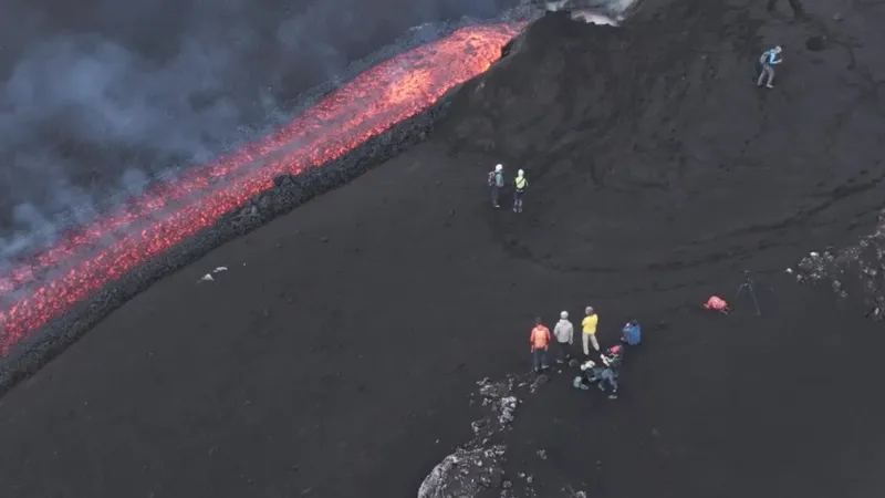 Mount Etna's Spectacular Lava Flow Reaches 2,800 Meters