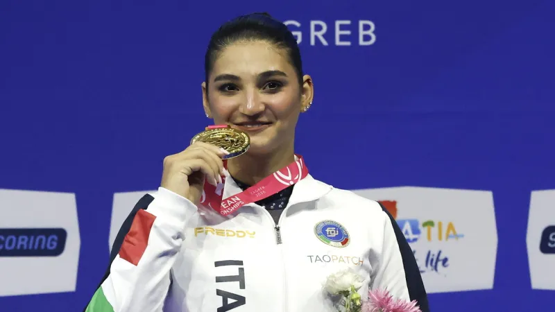 Manila Esposito: Gold Medal Body Defies Critics After Zagreb Triumph