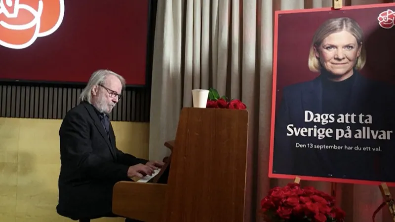 ABBA Icon Benny Andersson Rallies Social Democrats for Magdalena Andersson
