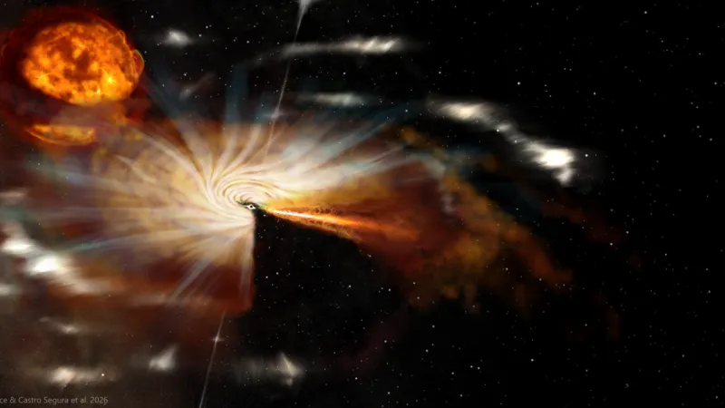 Astronomers Witness Black Hole "Indigestion," Shattering Old Beliefs