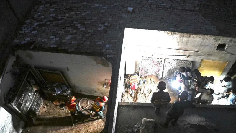 Pakistan Roof Collapse Claims 14 Young Lives, Five Injured