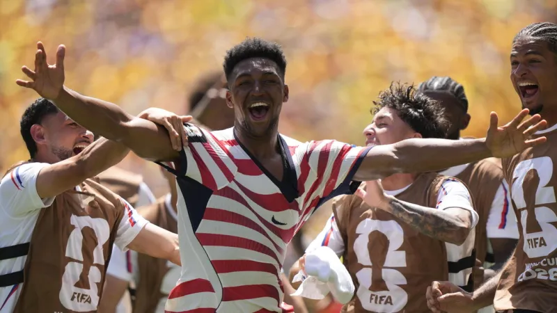 USA Dominates Australia 2-0, Securing Top World Cup Berth