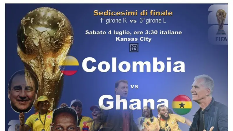 World Cup 2026: Colombia, Ghana Clash in Early Morning Battle