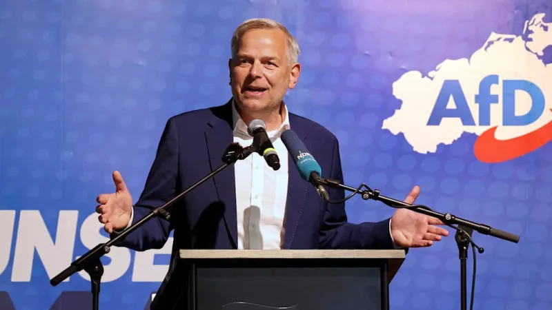 AfD Mecklenburg-Vorpommern Seeks Border Police, Aims for Unilateral Governance
