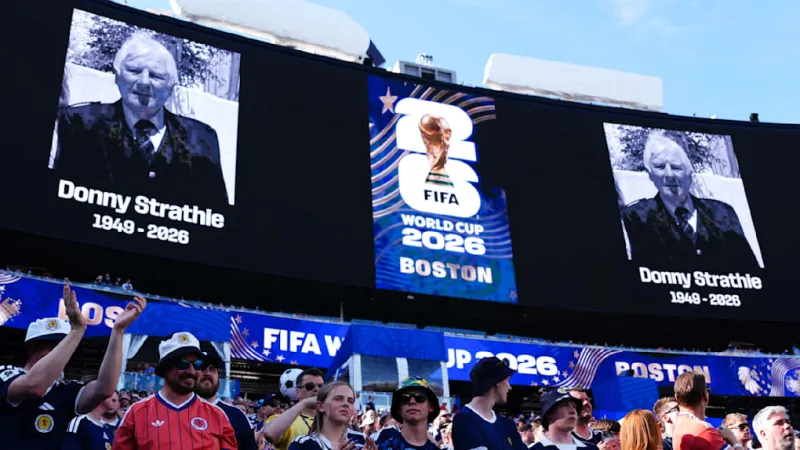 World Cup: Scottish Fans Deliver Heartfelt Tribute to Supporter