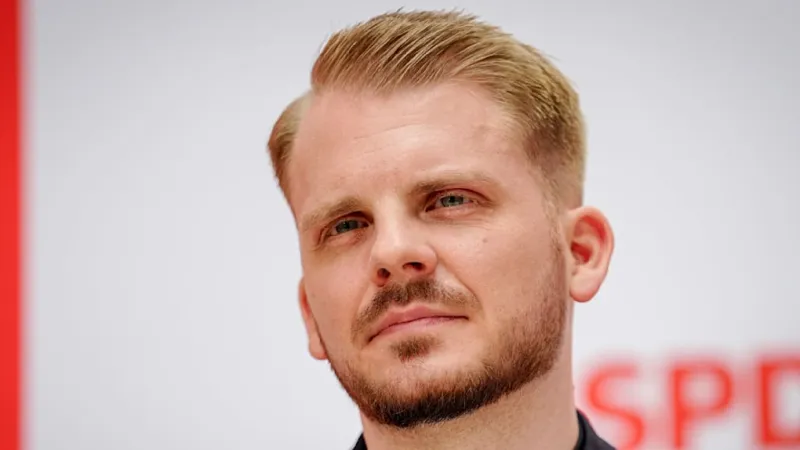 SPD General Secretary Klüssendorf Champions Wealth Tax Amid Coalition Stress