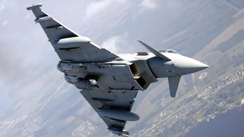Italian Jets Down Suspected Ukrainian Drone Over Latvia