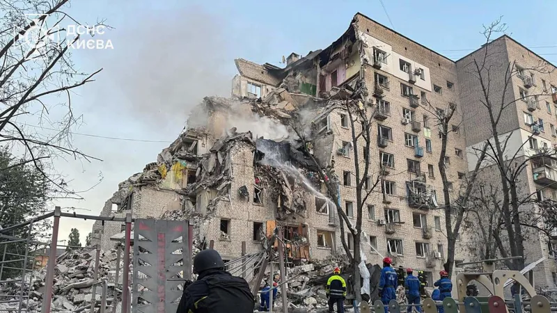 Deadly Russian Strikes Hit Kiev Amid Zelensky Election Speculation