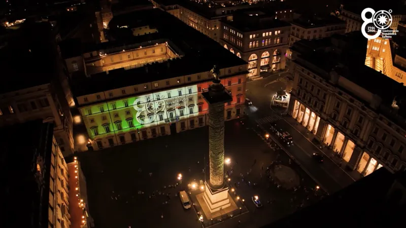 Rome's Palazzo Chigi Dazzles for Republic Day Celebrations