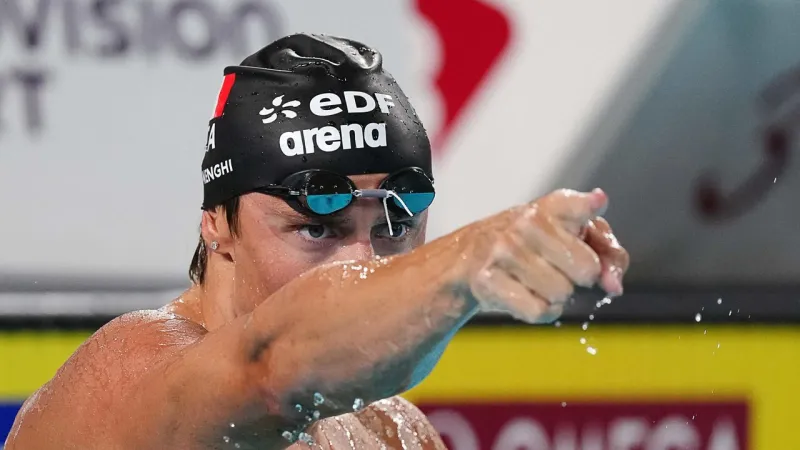 Martinenghi Secures Double Gold; Italy Dominates European Swimming in Paris