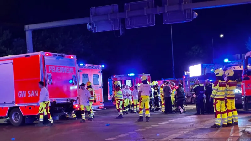 Fatal Van Rams Berlin Crowd: One Dead, Fifteen Injured