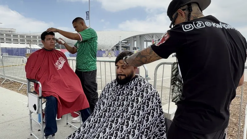 Los Angeles Barbers Transform World Cup Fan Experience with Free Cuts, Hope