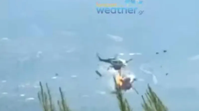 Deadly Wildfires Ravage Southern Europe; Two Pilots Die in Greece