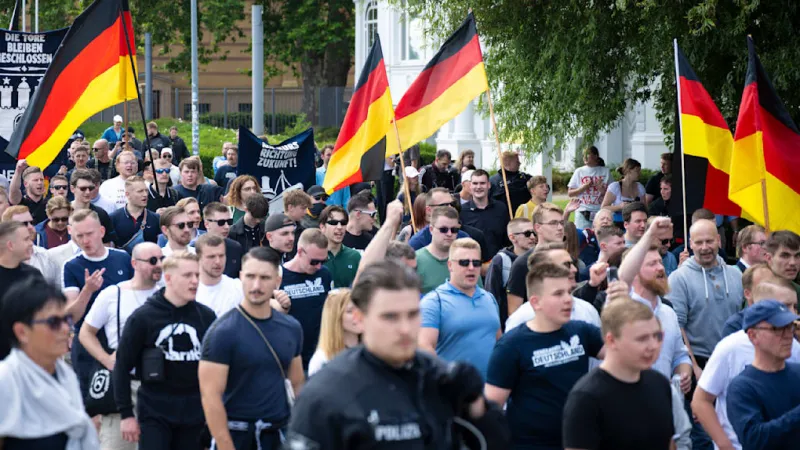 AfD Youth Chairman Assaulted During Protest in Germany