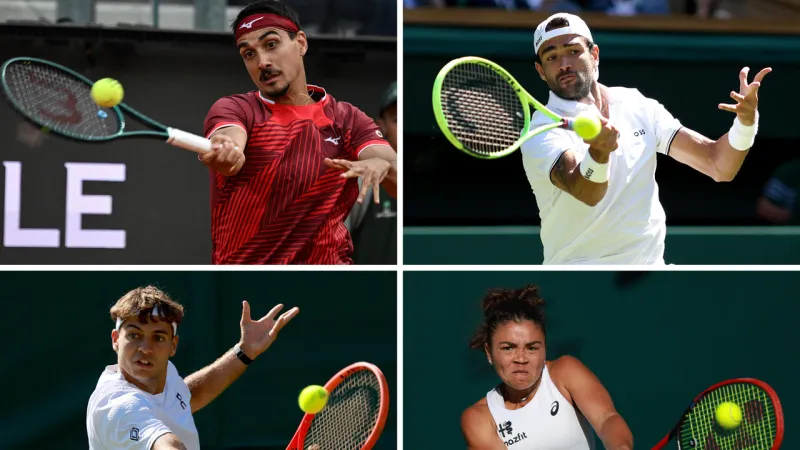 Berrettini Leads Italian Quartet Through Wimbledon First Round