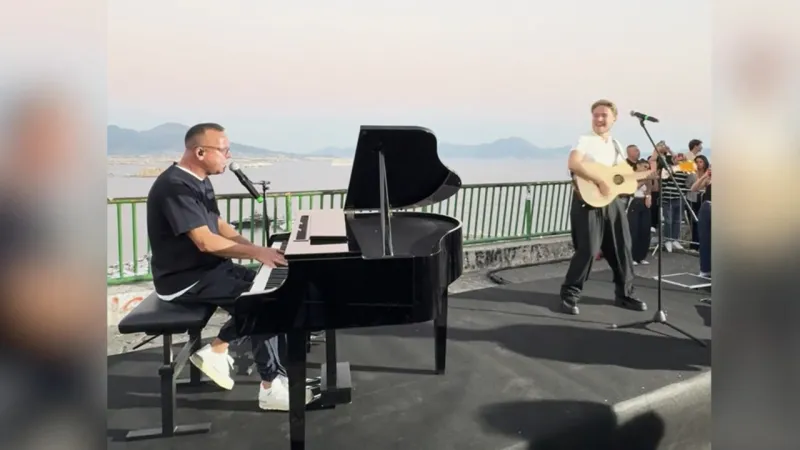 Naples Erupts: Alfa, D'Alessio Unveil "Genova E Napoli" in Posillipo