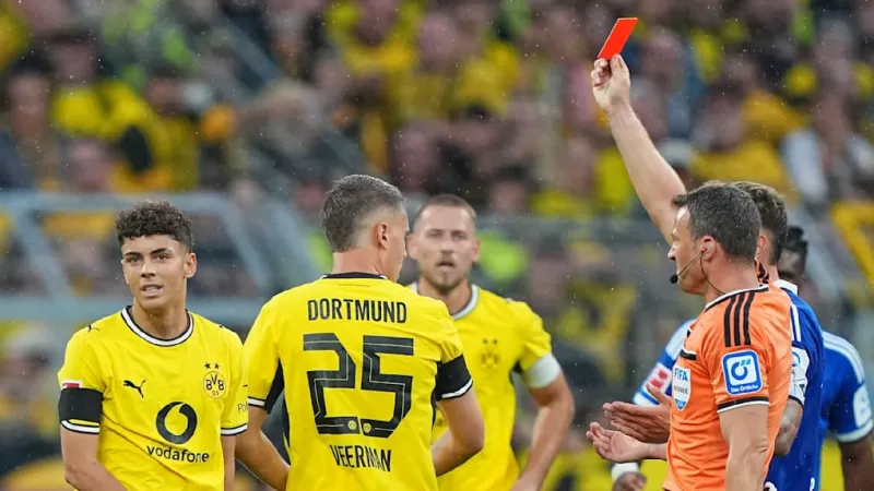 BVB Teen Inácio Ejected, Tears Follow Bottle Throw Controversy
