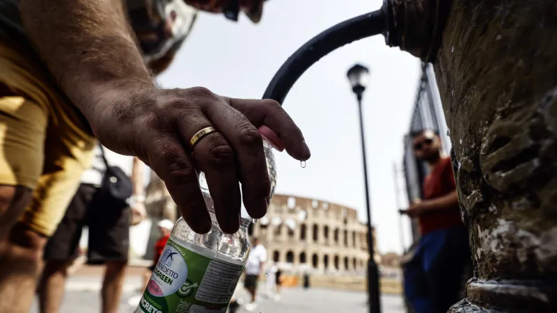 Italy Scorched: Extreme Heat Claims Life, Fuels Sardinia Wildfire Alerts