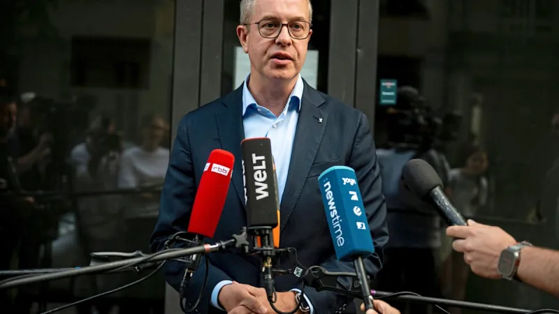 Berlin Young Union Endorses Stefan Evers Amid CDU Leadership Shift