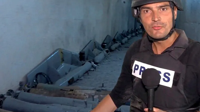 Hezbollah Terror Tunnel Unveils Massive Iran-Linked Drone Arsenal