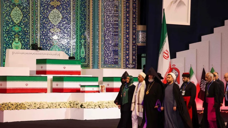 Iran Readies Grand Mosque for Khamenei's Final Journey