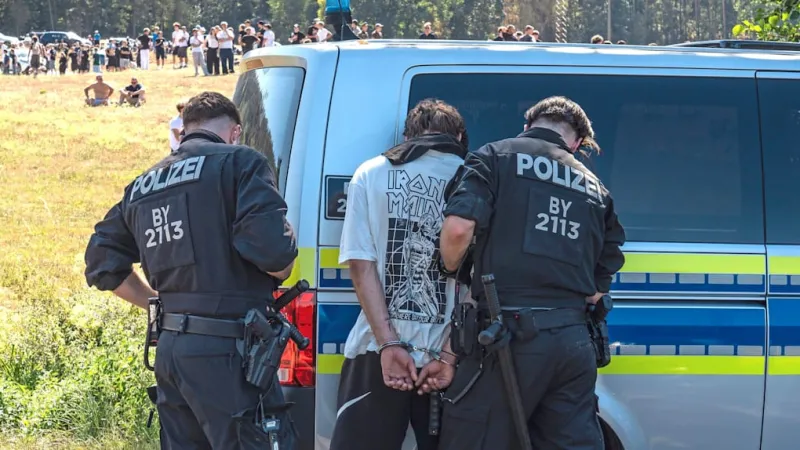 Emskirchen Erupts: Thousands Clash with Police at Forbidden Schanzenfest Rally