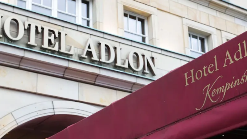Berlin's Iconic Adlon Hotel Poised for Blockbuster Multi-Million Euro Sale