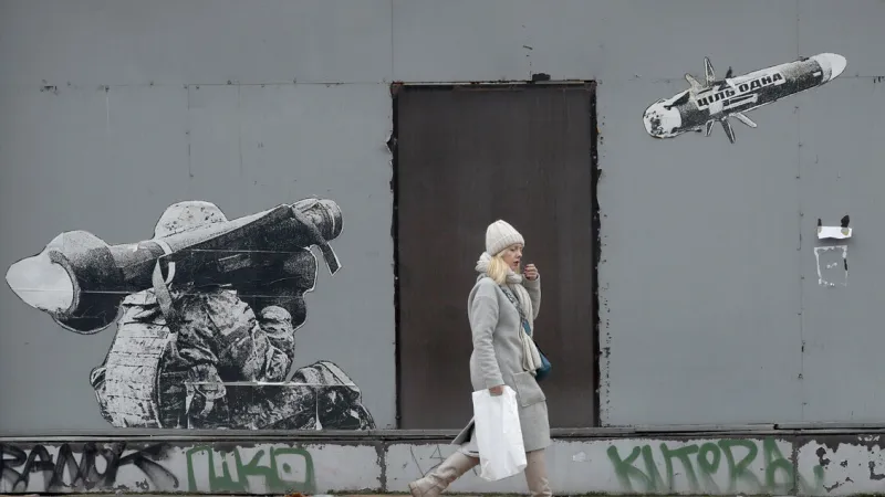 Russian Raids Devastate Ukraine: Kharkiv Deaths, Kyiv Monastery Ablaze