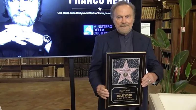 Franco Nero Stirred by Walk of Fame Star Amidst Italian Cinema Debate