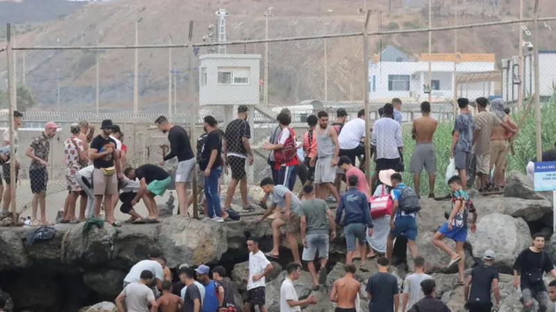 Ceuta Border Overwhelmed: 49,000 Migrants Enter, 18 Dead Amid Clashes