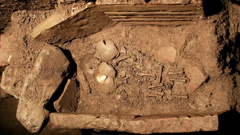 Ephesus Archeologists Uncover Unique Twin Burial in Ancient Latrine